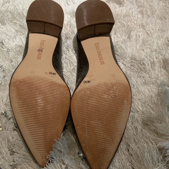 Enzo Angiolini Denna Pumps, Women's Size 6 1/2 M, Piombo Metallic - Picture 2 of 5